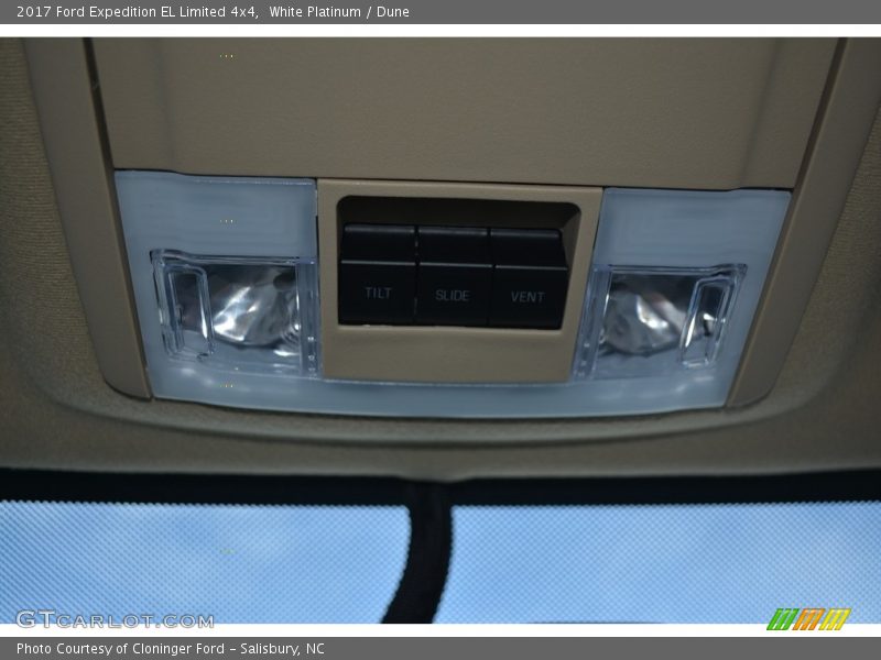 White Platinum / Dune 2017 Ford Expedition EL Limited 4x4