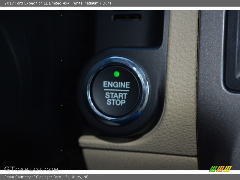 White Platinum / Dune 2017 Ford Expedition EL Limited 4x4