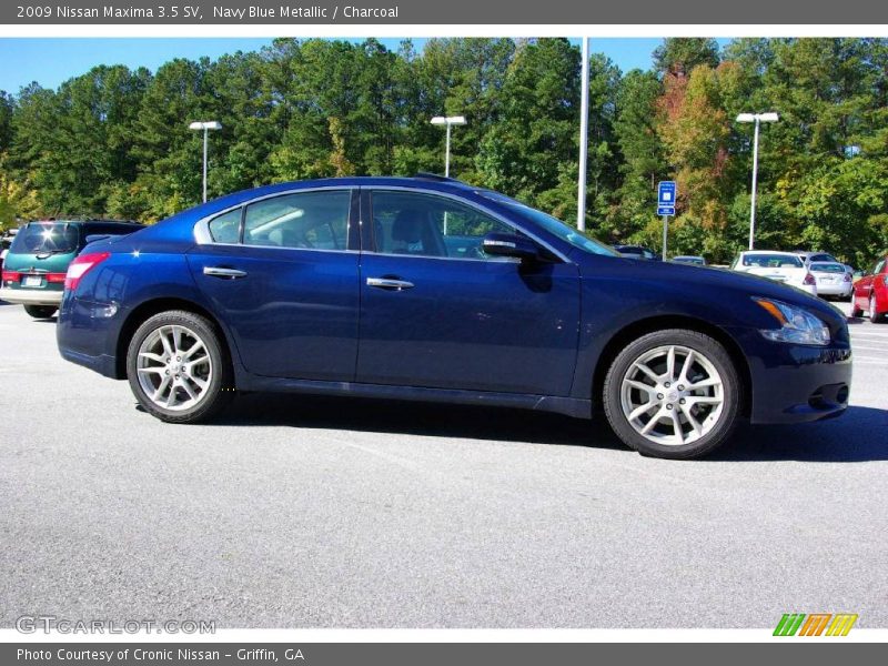 Navy Blue Metallic / Charcoal 2009 Nissan Maxima 3.5 SV