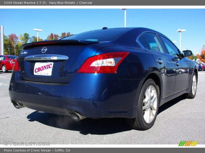 Navy Blue Metallic / Charcoal 2009 Nissan Maxima 3.5 SV