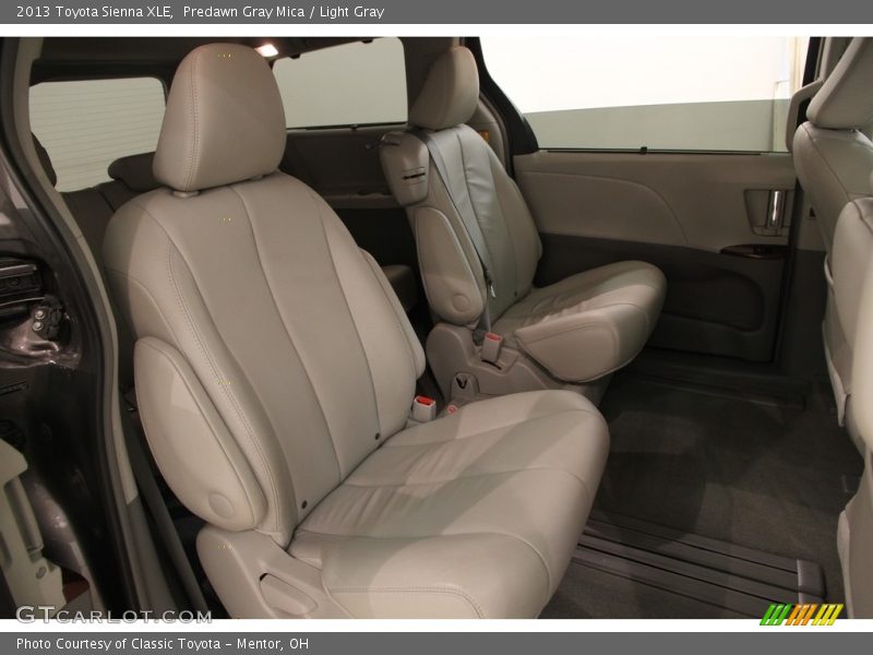 Predawn Gray Mica / Light Gray 2013 Toyota Sienna XLE
