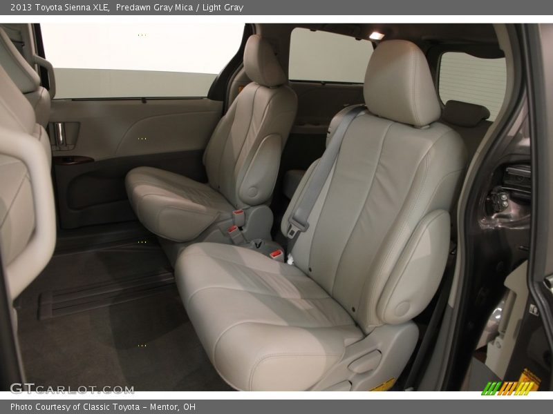 Predawn Gray Mica / Light Gray 2013 Toyota Sienna XLE