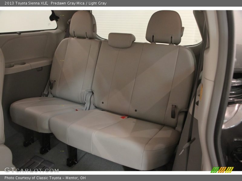Predawn Gray Mica / Light Gray 2013 Toyota Sienna XLE