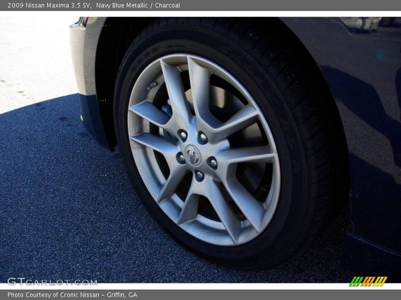 Navy Blue Metallic / Charcoal 2009 Nissan Maxima 3.5 SV