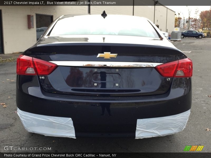 Blue Velvet Metallic / Jet Black/Dark Titanium 2017 Chevrolet Impala LT