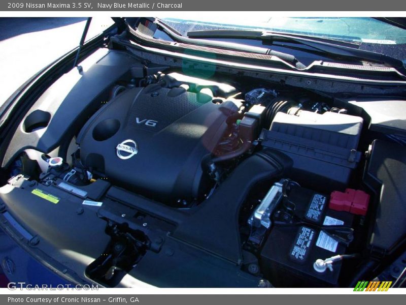 Navy Blue Metallic / Charcoal 2009 Nissan Maxima 3.5 SV