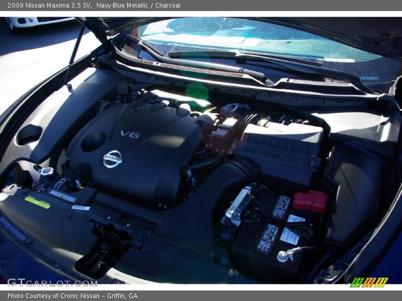 Navy Blue Metallic / Charcoal 2009 Nissan Maxima 3.5 SV