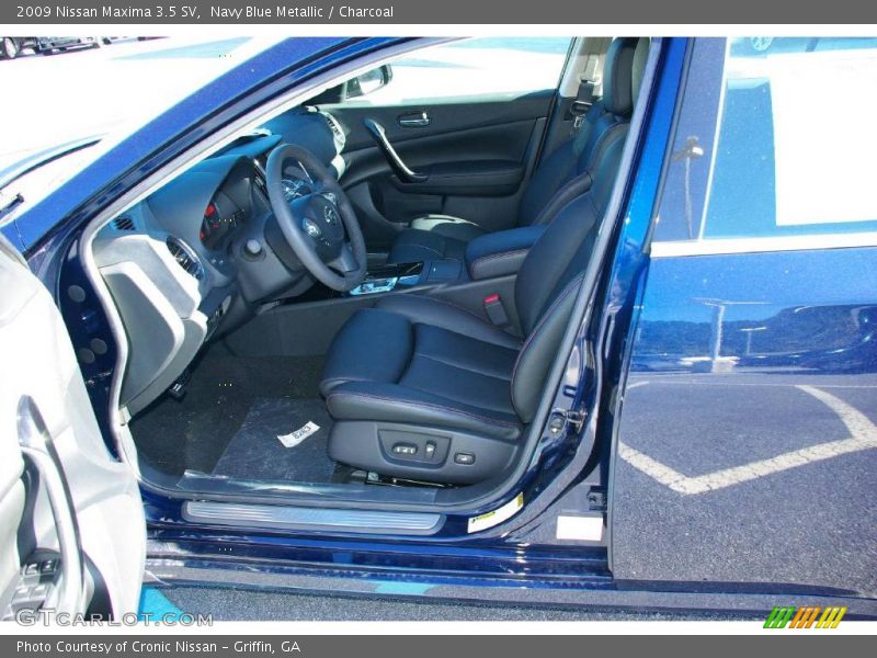 Navy Blue Metallic / Charcoal 2009 Nissan Maxima 3.5 SV