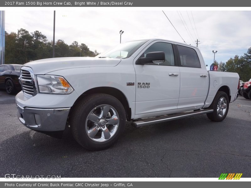 Front 3/4 View of 2017 1500 Big Horn Crew Cab