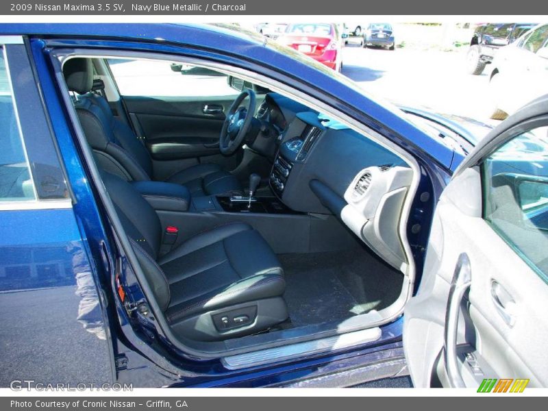 Navy Blue Metallic / Charcoal 2009 Nissan Maxima 3.5 SV