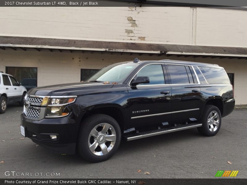 Black / Jet Black 2017 Chevrolet Suburban LT 4WD
