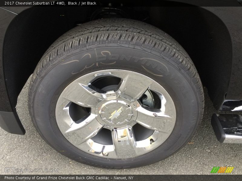 Black / Jet Black 2017 Chevrolet Suburban LT 4WD