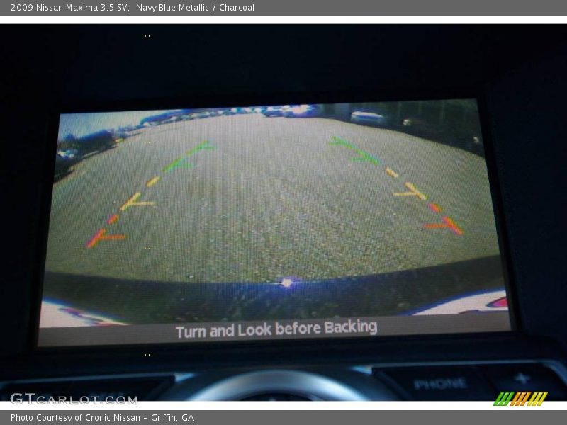 Navy Blue Metallic / Charcoal 2009 Nissan Maxima 3.5 SV