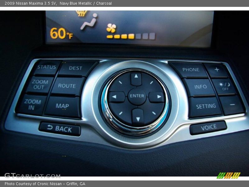 Navy Blue Metallic / Charcoal 2009 Nissan Maxima 3.5 SV