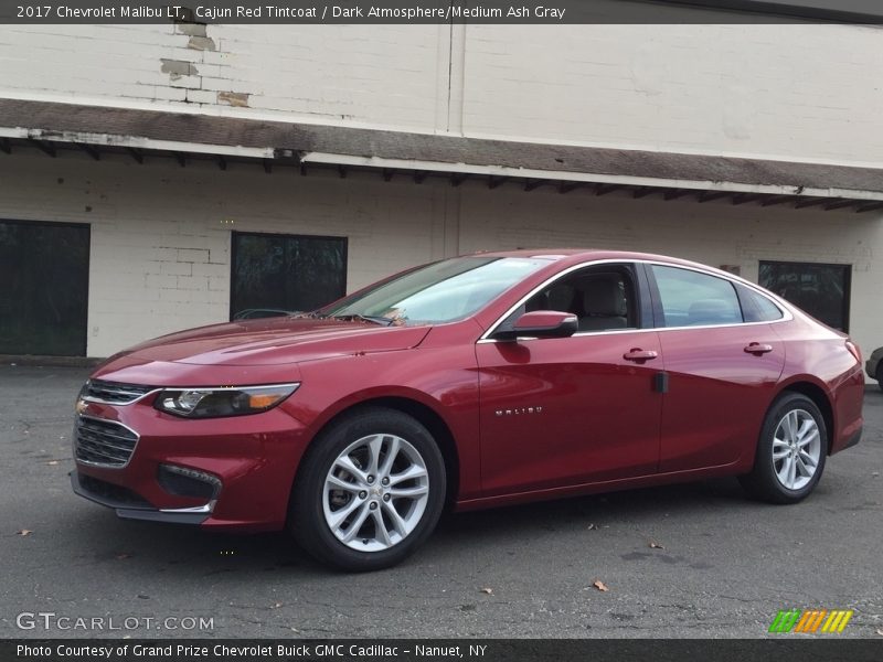 Cajun Red Tintcoat / Dark Atmosphere/Medium Ash Gray 2017 Chevrolet Malibu LT