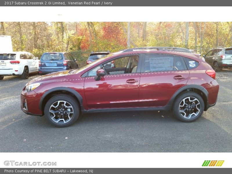  2017 Crosstrek 2.0i Limited Venetian Red Pearl