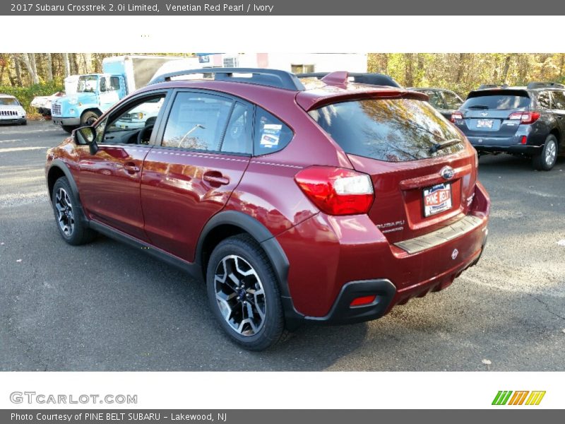 Venetian Red Pearl / Ivory 2017 Subaru Crosstrek 2.0i Limited