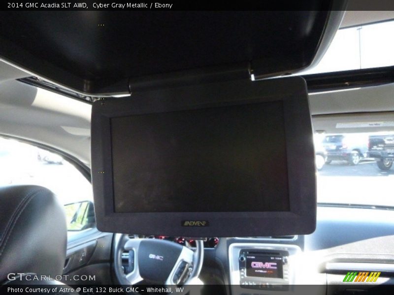 Cyber Gray Metallic / Ebony 2014 GMC Acadia SLT AWD