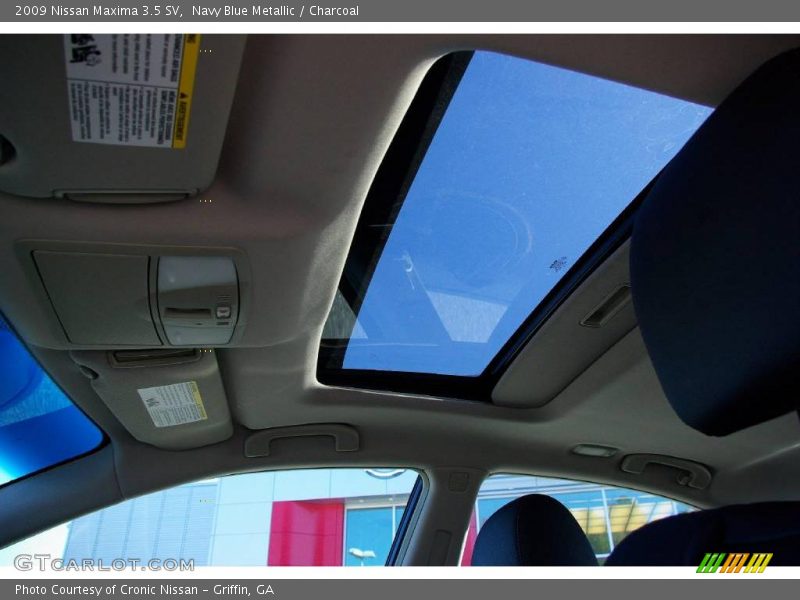 Navy Blue Metallic / Charcoal 2009 Nissan Maxima 3.5 SV