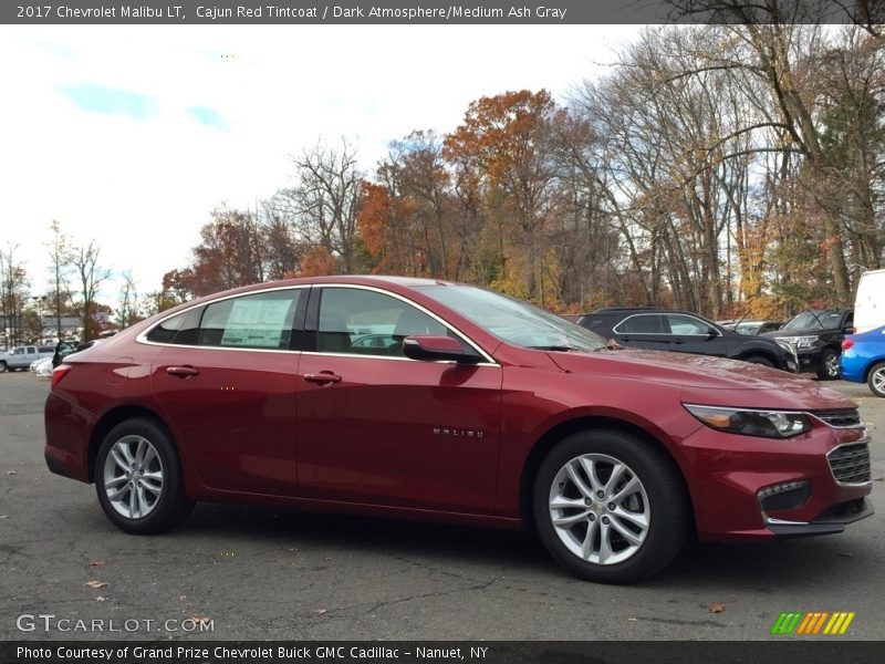 Cajun Red Tintcoat / Dark Atmosphere/Medium Ash Gray 2017 Chevrolet Malibu LT