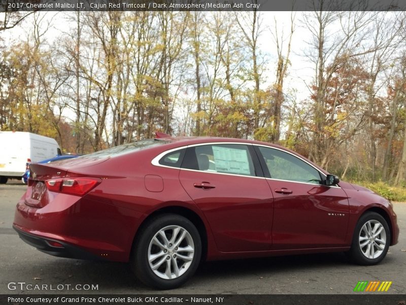 Cajun Red Tintcoat / Dark Atmosphere/Medium Ash Gray 2017 Chevrolet Malibu LT