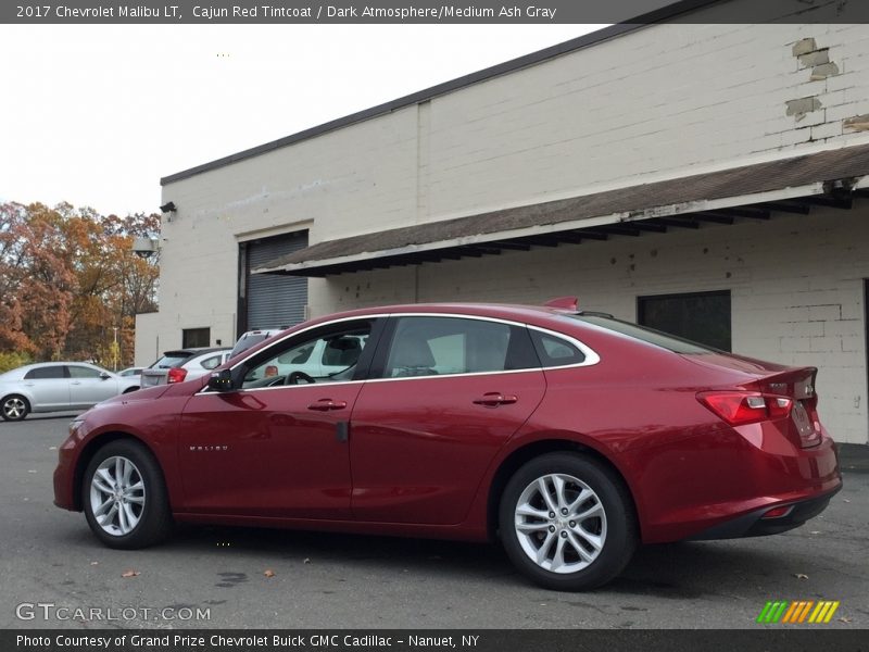 Cajun Red Tintcoat / Dark Atmosphere/Medium Ash Gray 2017 Chevrolet Malibu LT