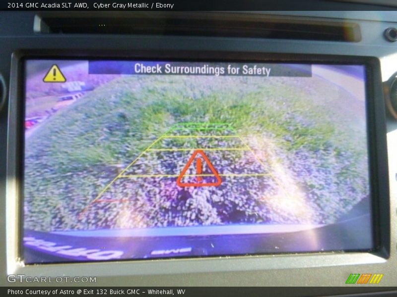 Cyber Gray Metallic / Ebony 2014 GMC Acadia SLT AWD