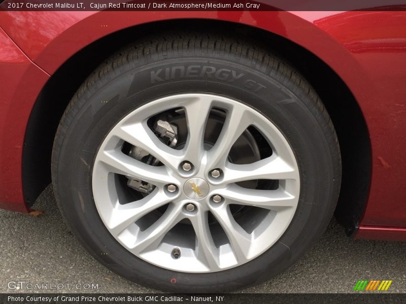 Cajun Red Tintcoat / Dark Atmosphere/Medium Ash Gray 2017 Chevrolet Malibu LT