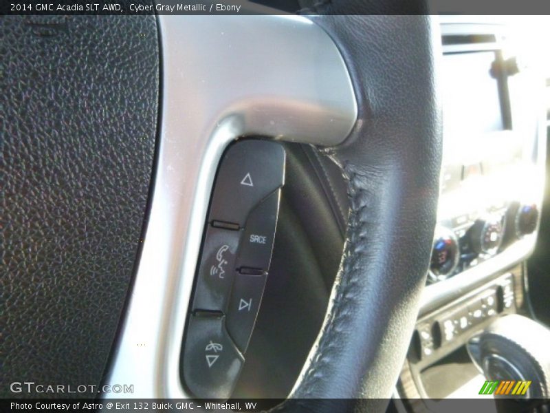Cyber Gray Metallic / Ebony 2014 GMC Acadia SLT AWD