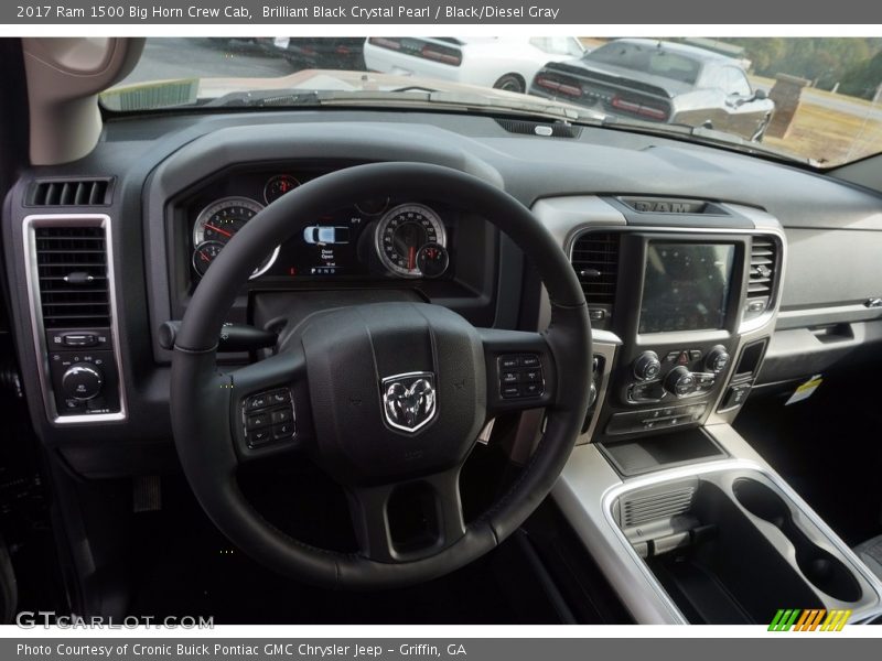 Dashboard of 2017 1500 Big Horn Crew Cab