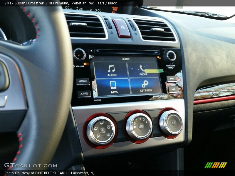 Controls of 2017 Crosstrek 2.0i Premium