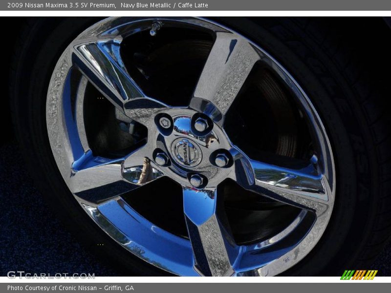 Navy Blue Metallic / Caffe Latte 2009 Nissan Maxima 3.5 SV Premium