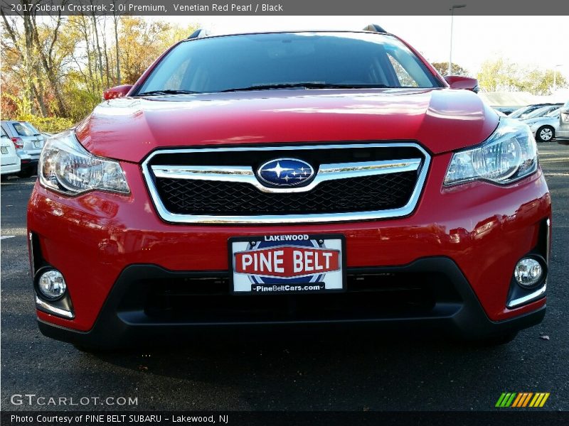 Venetian Red Pearl / Black 2017 Subaru Crosstrek 2.0i Premium