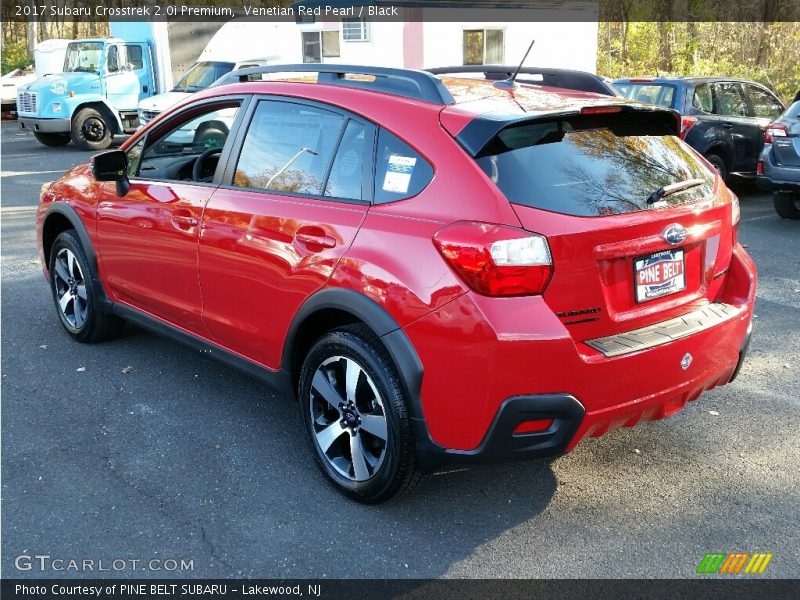 Venetian Red Pearl / Black 2017 Subaru Crosstrek 2.0i Premium