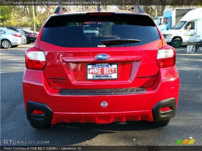 Venetian Red Pearl / Black 2017 Subaru Crosstrek 2.0i Premium