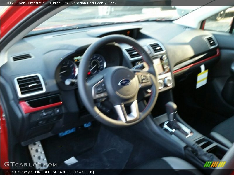 Venetian Red Pearl / Black 2017 Subaru Crosstrek 2.0i Premium