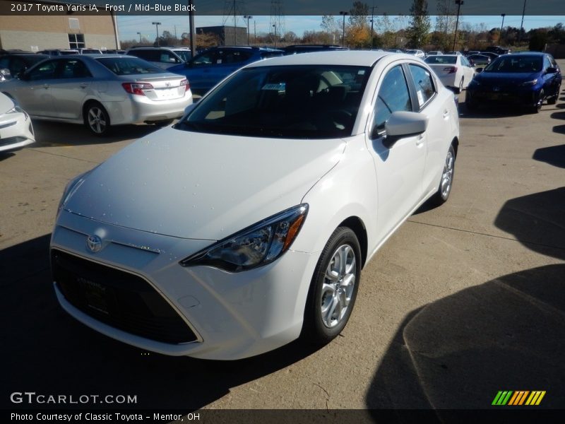 Frost / Mid-Blue Black 2017 Toyota Yaris iA