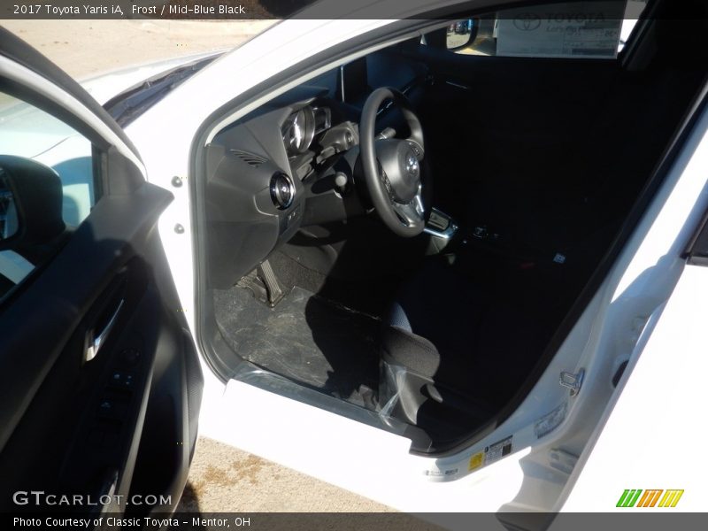 Frost / Mid-Blue Black 2017 Toyota Yaris iA