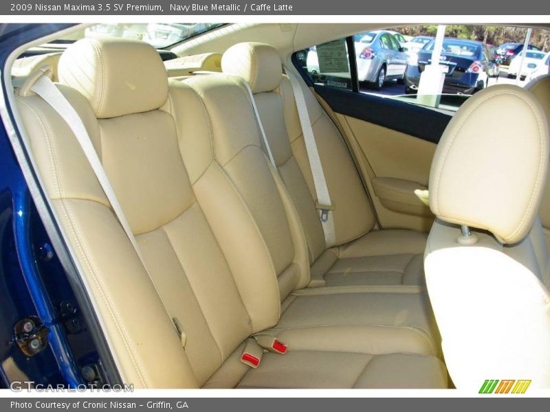 Navy Blue Metallic / Caffe Latte 2009 Nissan Maxima 3.5 SV Premium