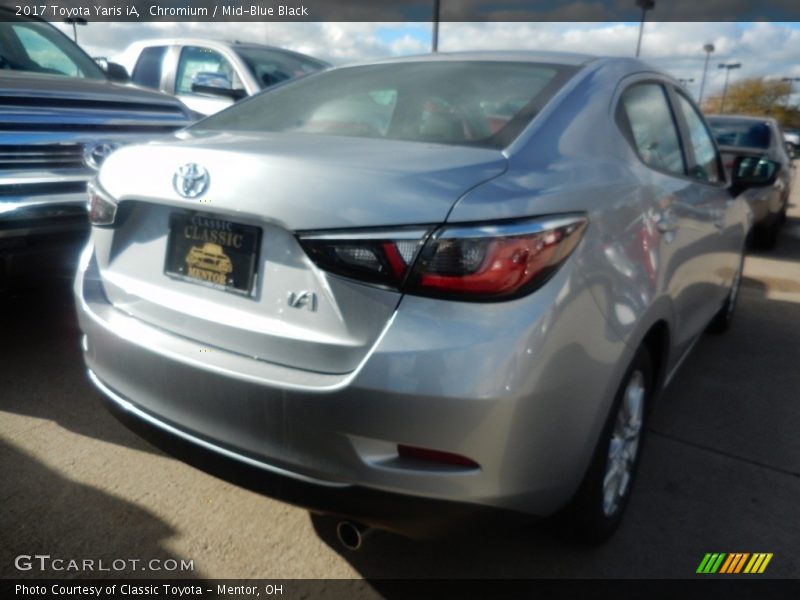 Chromium / Mid-Blue Black 2017 Toyota Yaris iA