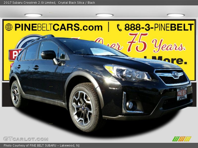 Crystal Black Silica / Black 2017 Subaru Crosstrek 2.0i Limited