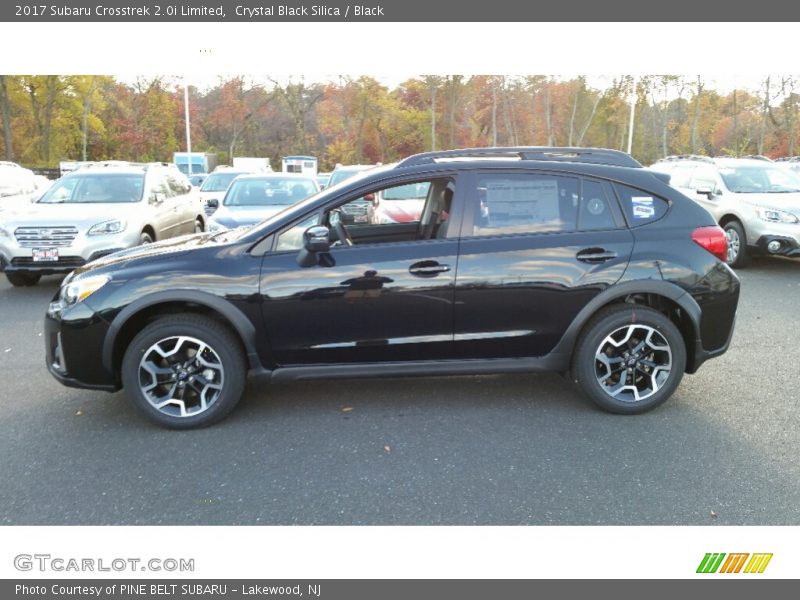  2017 Crosstrek 2.0i Limited Crystal Black Silica