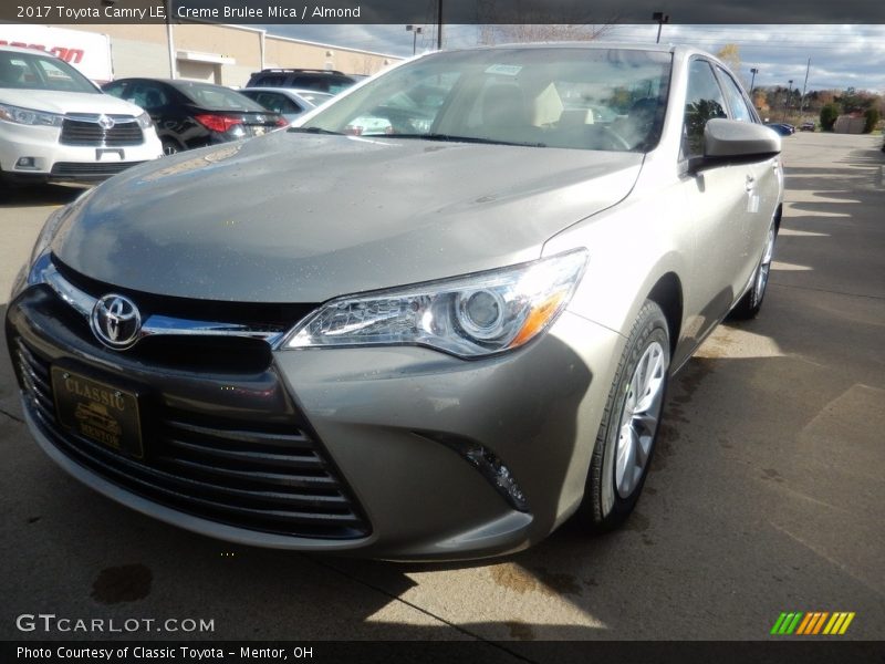 Creme Brulee Mica / Almond 2017 Toyota Camry LE