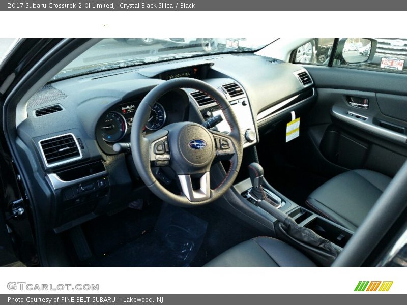  2017 Crosstrek 2.0i Limited Black Interior