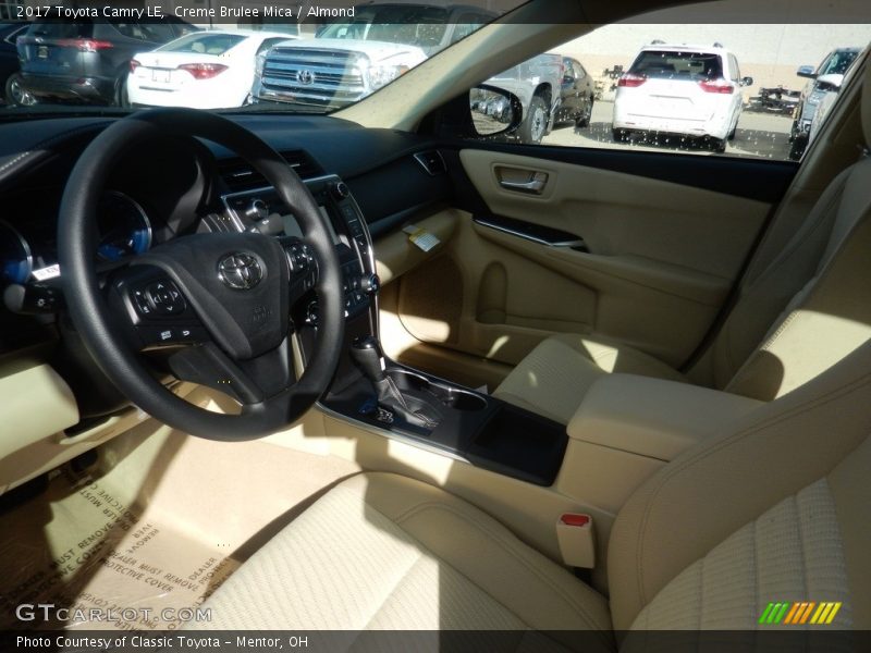 Creme Brulee Mica / Almond 2017 Toyota Camry LE