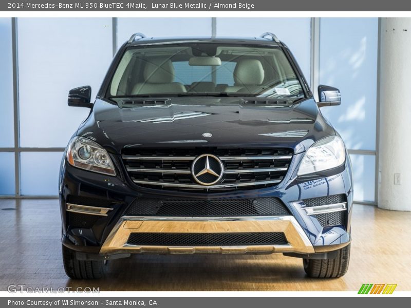 Lunar Blue Metallic / Almond Beige 2014 Mercedes-Benz ML 350 BlueTEC 4Matic