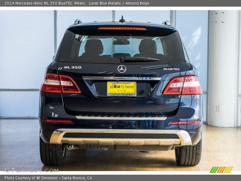 Lunar Blue Metallic / Almond Beige 2014 Mercedes-Benz ML 350 BlueTEC 4Matic