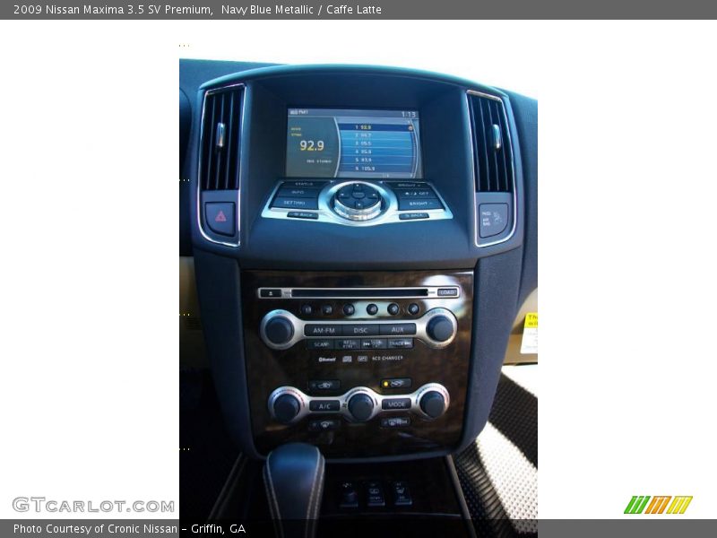 Navy Blue Metallic / Caffe Latte 2009 Nissan Maxima 3.5 SV Premium