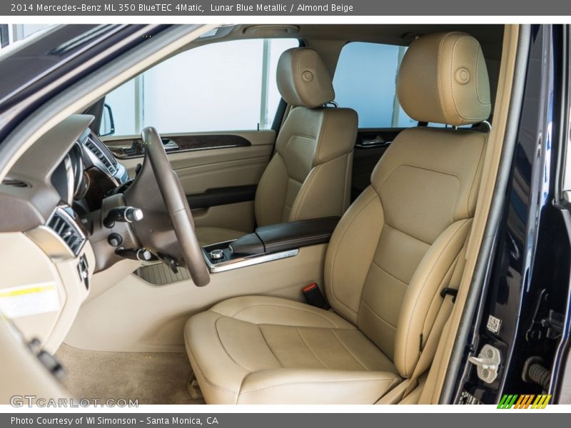 Lunar Blue Metallic / Almond Beige 2014 Mercedes-Benz ML 350 BlueTEC 4Matic