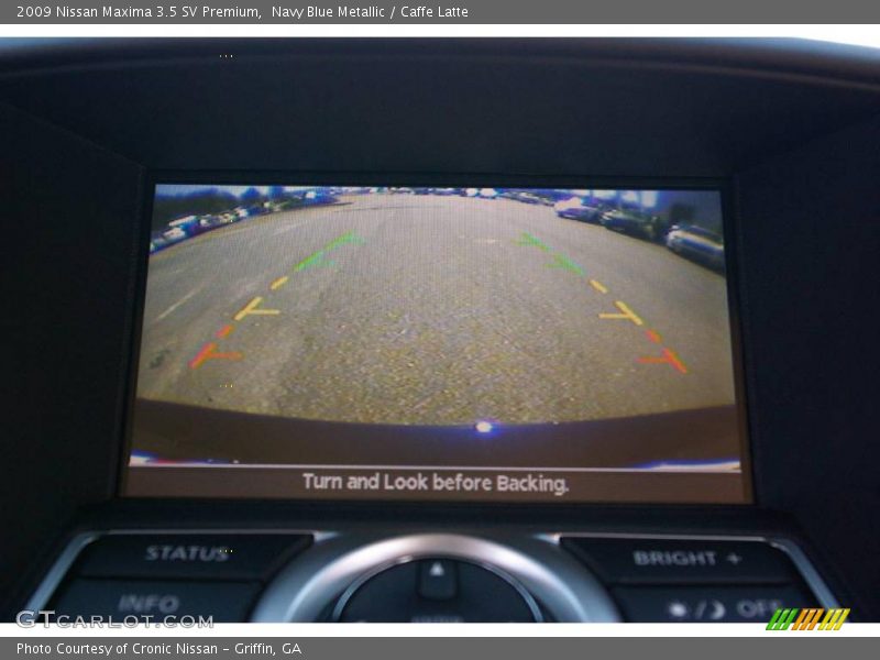 Navy Blue Metallic / Caffe Latte 2009 Nissan Maxima 3.5 SV Premium